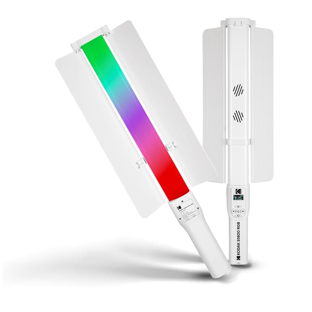 Kodak S1800 RGB Video StickLight with Wireless Remote Control|2700K-7500K Adjustable Color Temperature|High Light Brightness|95 CRI|Flexible & Light Weight for Photo-Shoot &Video Shoot — image 1