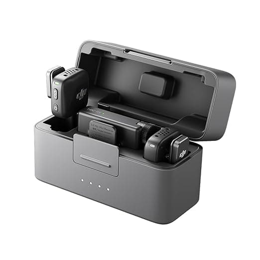 DJI Mic Mini Microphone (2 TX Microphone + 1 RX Receiver + 1 Charging Case) BR - DJI126 | wireless — image 1