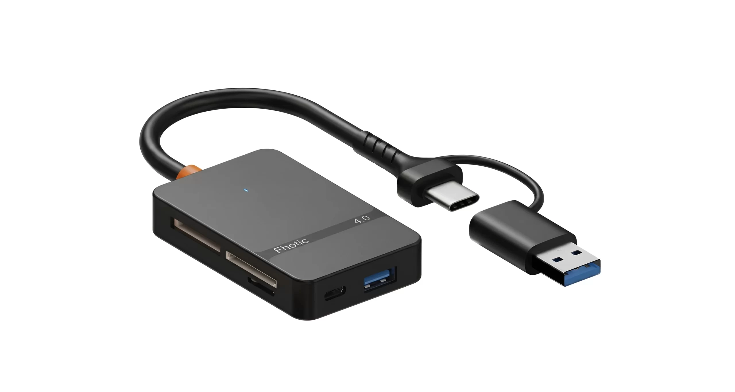 Fhotic Card Reader 4.0 β Ultra-Fast Professional Multi-Card Data Transfer Hub β image 1
