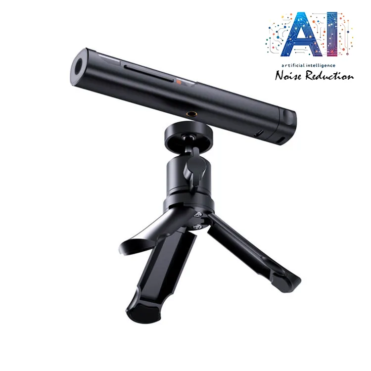 F-99 4-in-1 Wireless Lavalier Microphone β AI Noise Reduction | Shotgun + Lavalier + Handheld TX | Charging Case β image 1